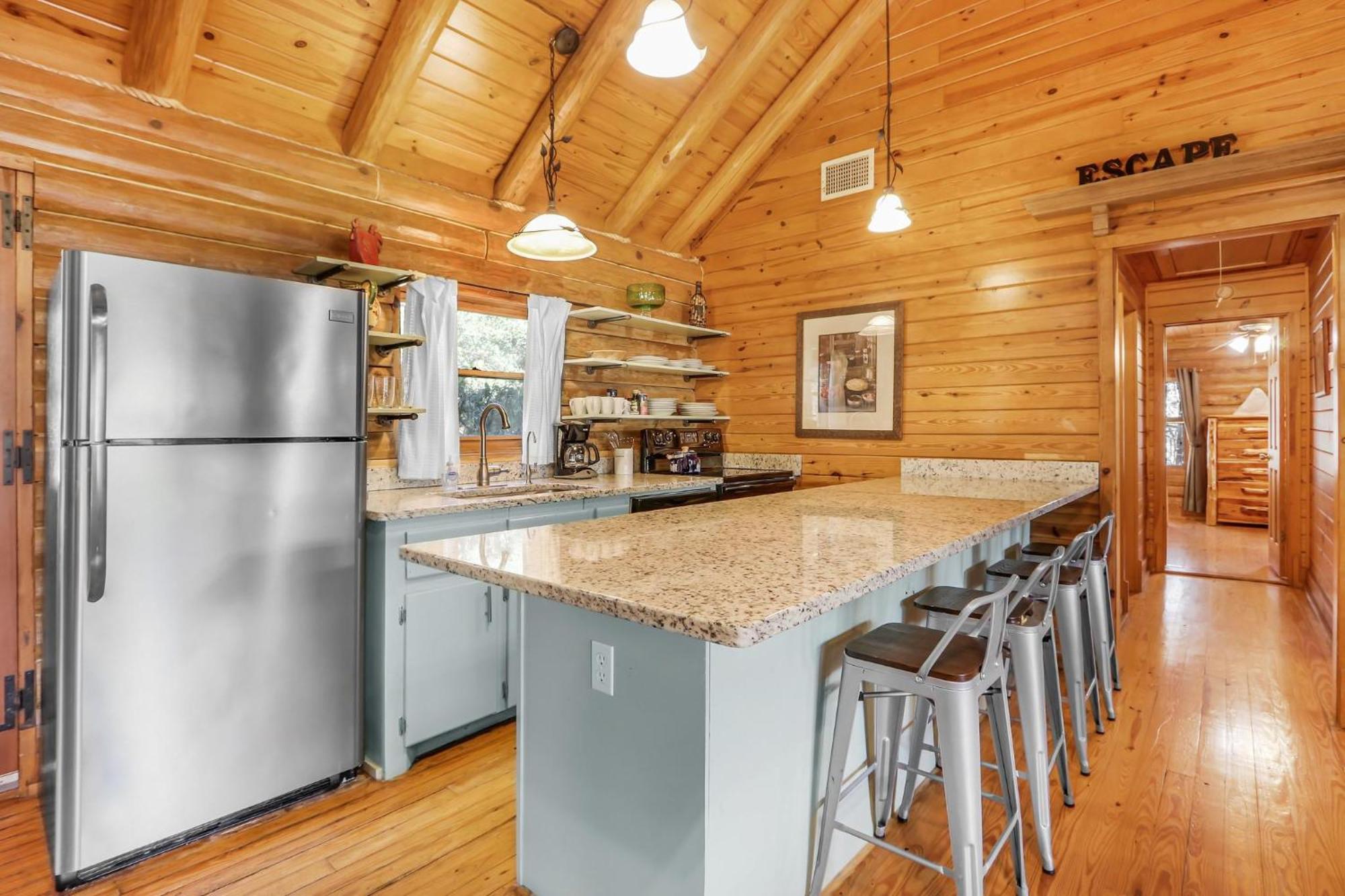 Falls Log Home Wimberley Exterior photo